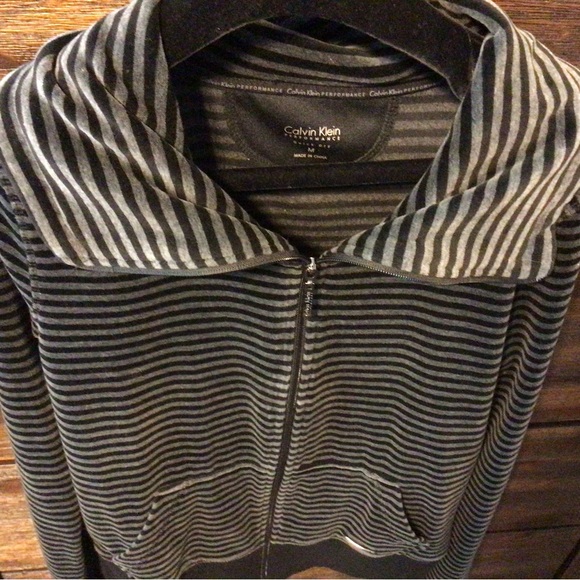 Calvin Klein Velour Jacket - Picture 4 of 7